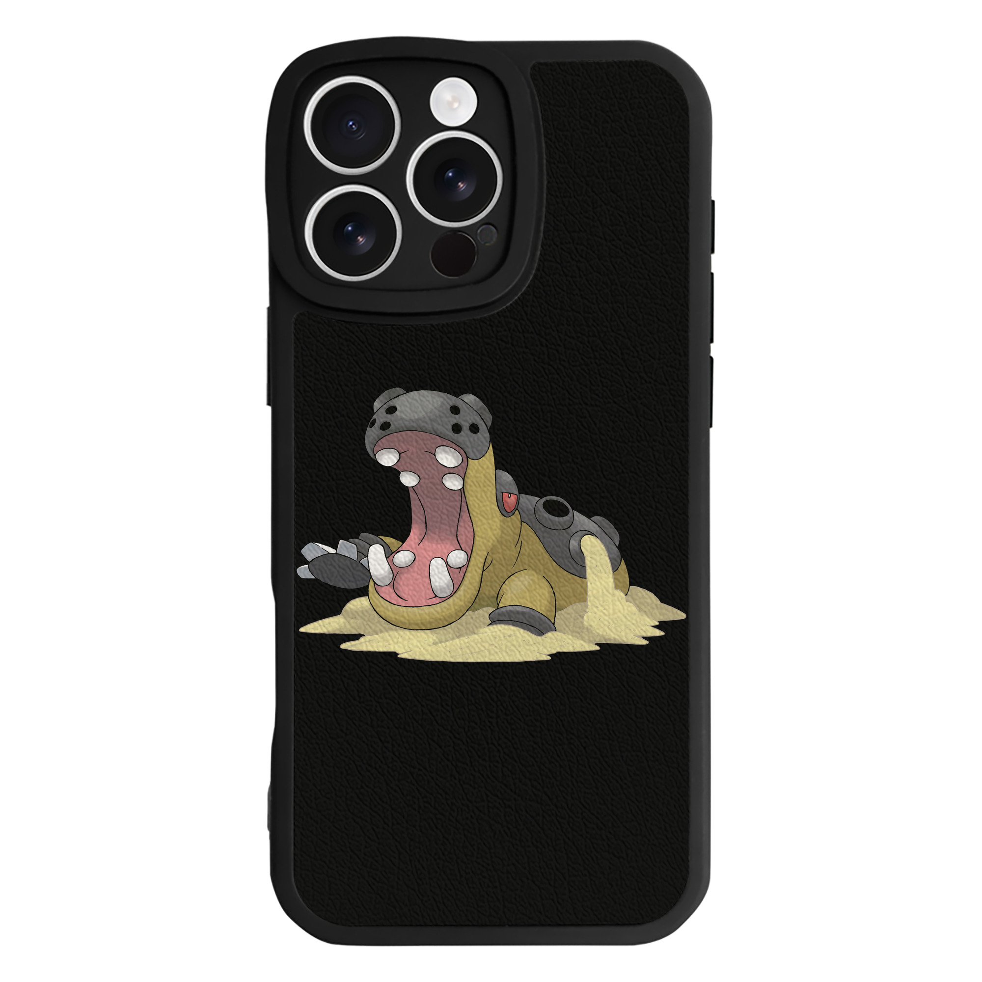 （画像用） ポケットモンスター Pokémon 【iPhone 16シリーズ対応】シリコンスマホケース（レザー調） 材質：シリコン